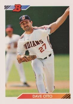 #619 Dave Otto - Cleveland Indians - 1992 Bowman Baseball