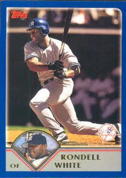 #619 Rondell White - New York Yankees - 2003 Topps Baseball