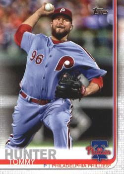 #619 Tommy Hunter - Philadelphia Phillies - 2019 Topps Baseball