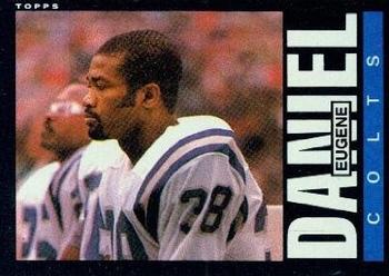 #261 Eugene Daniel - Indianapolis Colts - 1985 Topps Football