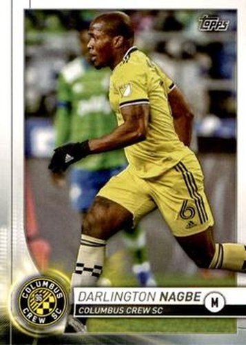 #61 Darlington Nagbe - Columbus Crew SC - 2020 Topps MLS Soccer