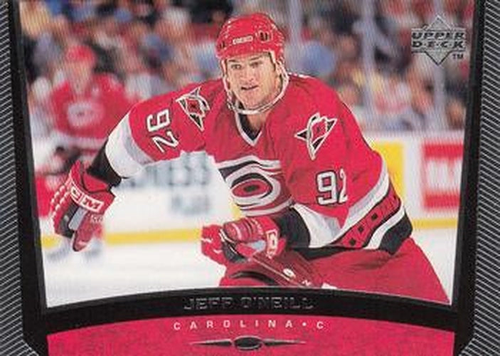 #61 Jeff O'Neill - Carolina Hurricanes - 1998-99 Upper Deck Hockey