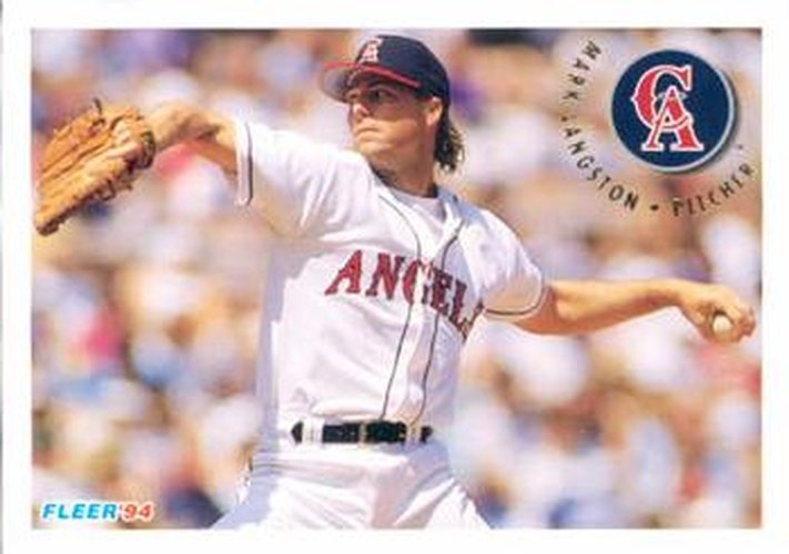 #61 Mark Langston - California Angels - 1994 Fleer Baseball