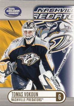 #61 Tomas Vokoun - Nashville Predators - 2003-04 Pacific Calder Hockey