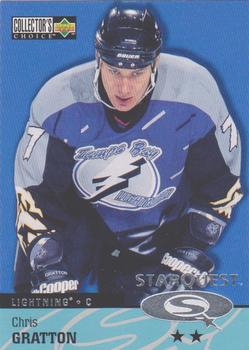 #SQ61 Chris Gratton - Tampa Bay Lightning - 1997-98 Collector's Choice Hockey - StarQuest
