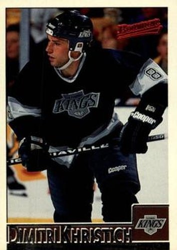 #61 Dmitri Khristich - Los Angeles Kings - 1995-96 Bowman Hockey
