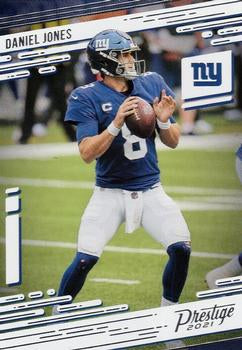 #61 Daniel Jones - New York Giants - 2021 Panini Prestige Football