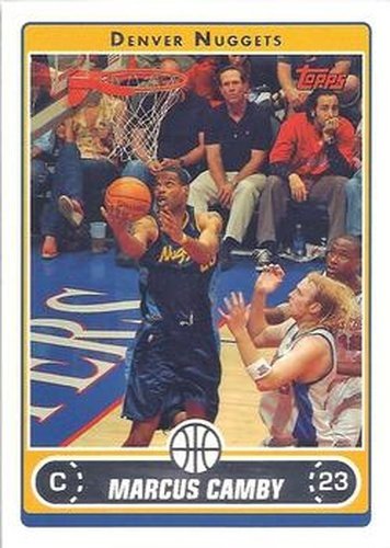 #61 Marcus Camby - Denver Nuggets - 2006-07 Topps Basketball