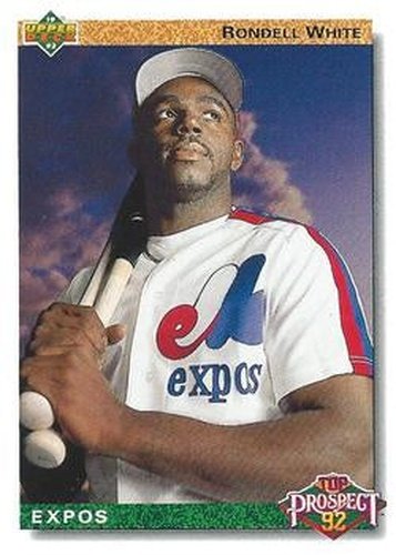 #61 Rondell White - Montreal Expos - 1992 Upper Deck Baseball