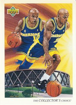 #61 Tim Hardaway - Golden State Warriors - 1992-93 Upper Deck Basketball
