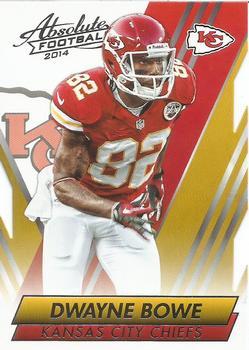 #61 Dwayne Bowe - Kansas City Chiefs - 2014 Panini Absolute - Retail Football