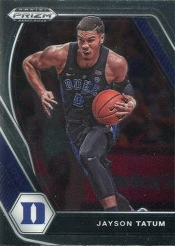 #61 Jayson Tatum - Duke Blue Devils - 2021 Panini Prizm Collegiate Draft Picks Basketball