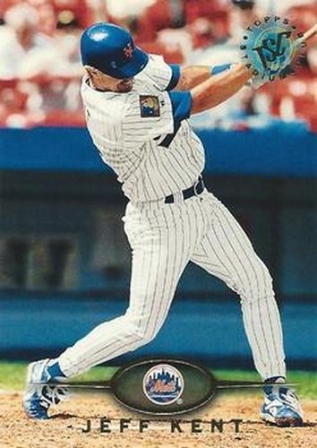 #61 Jeff Kent - New York Mets - 1995 Stadium Club Baseball