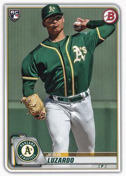 #61 Jesus Luzardo - Oakland Athletics - 2020 Bowman Baseball