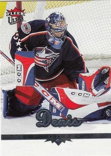 #61 Marc Denis - Columbus Blue Jackets - 2005-06 Ultra Hockey