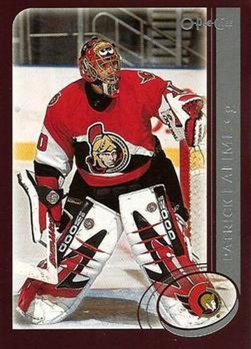 #61 Patrick Lalime - Ottawa Senators - 2002-03 O-Pee-Chee Hockey