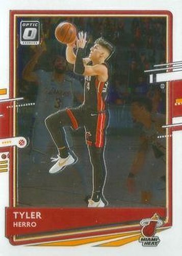 #61 Tyler Herro - Miami Heat - 2020-21 Donruss Optic Basketball