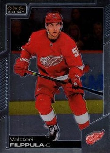 #61 Valtteri Filppula - Detroit Red Wings - 2020-21 O-Pee-Chee Platinum Hockey