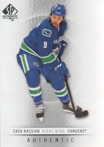 #61 Zack Kassian - Vancouver Canucks - 2012-13 SP Authentic Hockey