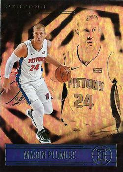 #61 Mason Plumlee - Detroit Pistons - 2020-21 Panini Illusions Basketball