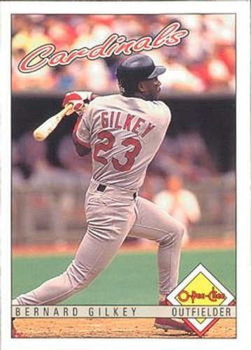 #61 Bernard Gilkey - St. Louis Cardinals - 1993 O-Pee-Chee Baseball