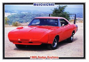 #61 1969 Dodge Daytona - 1992 Collect-A-Card Muscle Cars