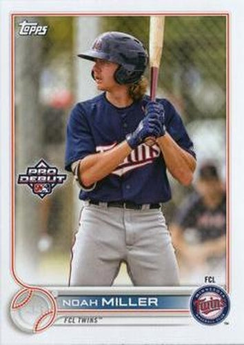 #PD-61 Noah Miller - FCL Twins - 2022 Topps Pro Debut Baseball