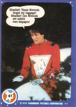 #61 Shazbot! Those Nimnuls Forgot My Luggage! - 1978 O-Pee-Chee Mork & Mindy