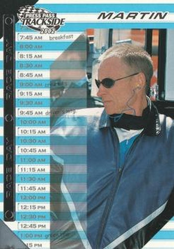 #61 Mark Martin - Roush Racing - 2002 Press Pass Trackside Racing