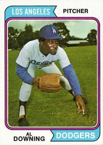 #620 Al Downing - Los Angeles Dodgers - 1974 Topps Baseball