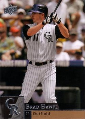 #620 Brad Hawpe - Colorado Rockies - 2009 Upper Deck Baseball