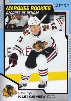 #620 Philipp Kurashev - Chicago Blackhawks - 2020-21 O-Pee-Chee Update Blue Hockey