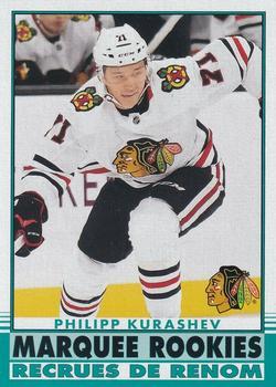 #620 Philipp Kurashev - Chicago Blackhawks - 2020-21 O-Pee-Chee Update Retro Hockey