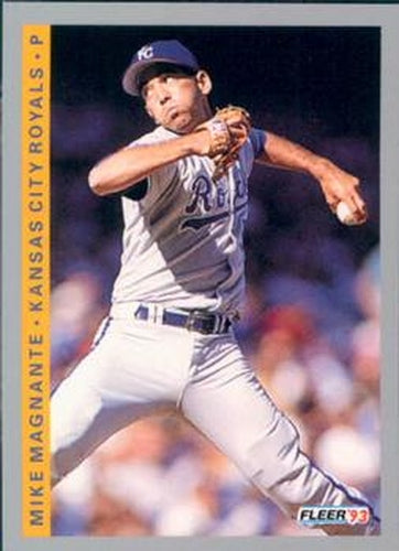 #620 Mike Magnante - Kansas City Royals - 1993 Fleer Baseball