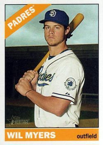 #621 Wil Myers - San Diego Padres - 2015 Topps Heritage Baseball