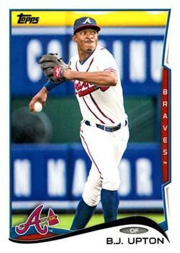 #621a B.J. Upton - Atlanta Braves - 2014 Topps Baseball