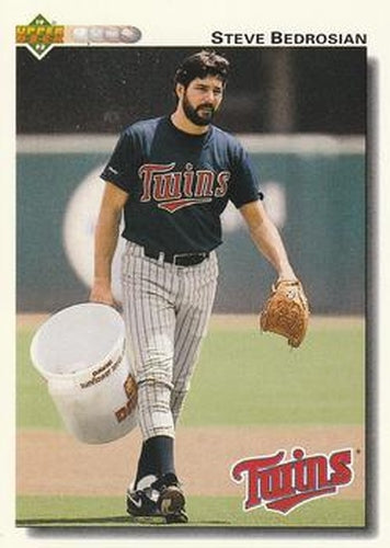 #622 Steve Bedrosian - Minnesota Twins - 1992 Upper Deck Baseball
