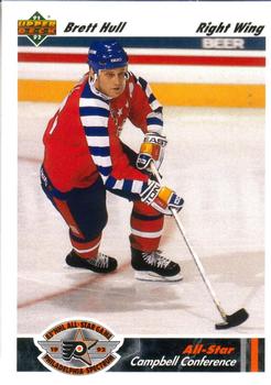 #622 Brett Hull - St. Louis Blues - 1991-92 Upper Deck Hockey