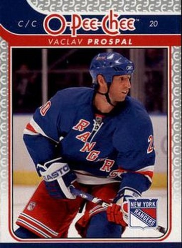 #622 Vaclav Prospal - New York Rangers - 2009-10 O-Pee-Chee Hockey