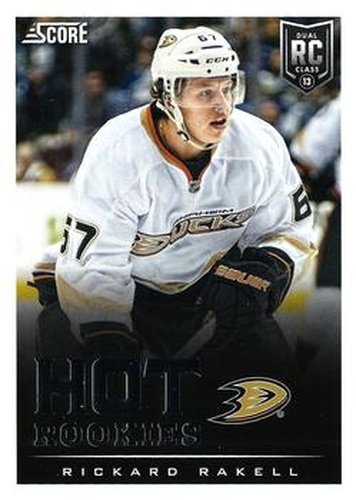 #622 Rickard Rakell - Anaheim Ducks - 2013-14 Score Hockey