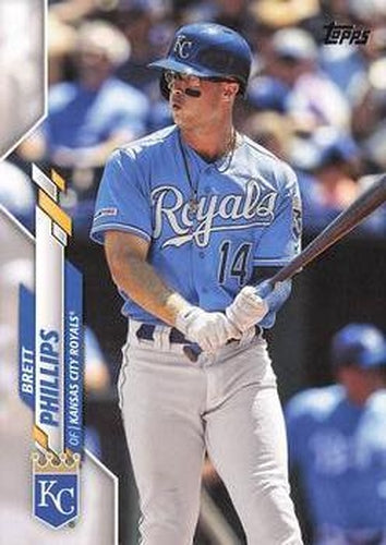 #622 Brett Phillips - Kansas City Royals - 2020 Topps Baseball