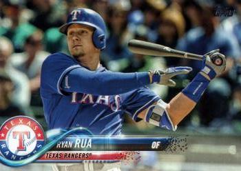 #622 Ryan Rua - Texas Rangers - 2018 Topps Baseball