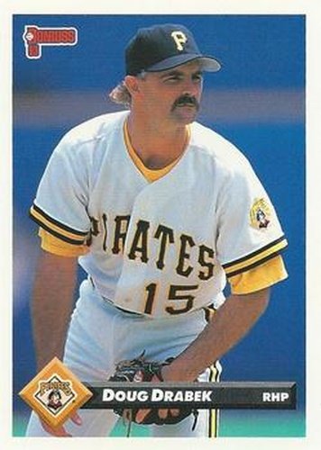 #622 Doug Drabek - Pittsburgh Pirates - 1993 Donruss Baseball