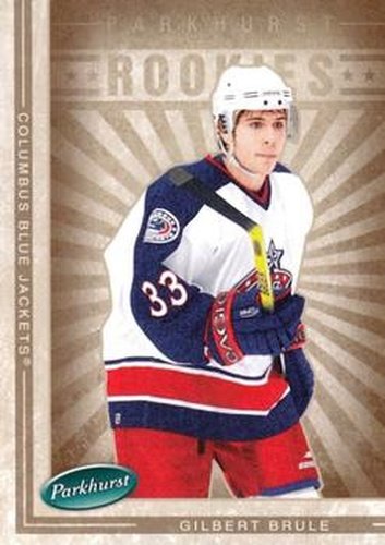 #622 Gilbert Brule - Columbus Blue Jackets - 2005-06 Parkhurst Hockey