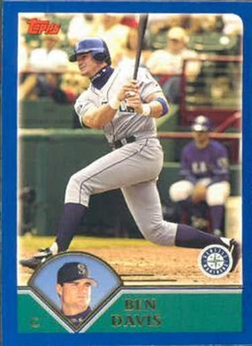 #623 Ben Davis - Seattle Mariners - 2003 Topps Baseball