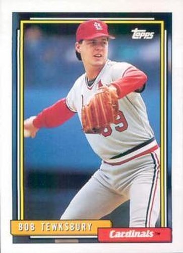 #623 Bob Tewksbury - St. Louis Cardinals - 1992 Topps Baseball