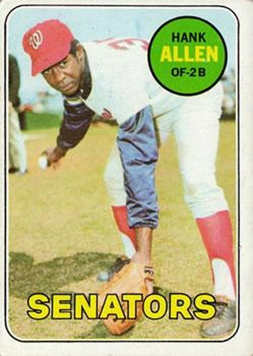 #623 Hank Allen - Washington Senators - 1969 Topps Baseball