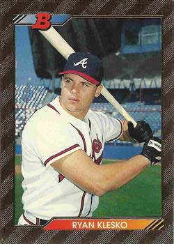 #623 Ryan Klesko - Atlanta Braves - 1992 Bowman Baseball