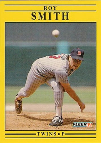 #624 Roy Smith - Minnesota Twins - 1991 Fleer Baseball