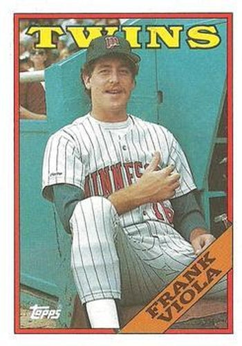 #625 Frank Viola - Minnesota Twins - 1988 Topps Baseball